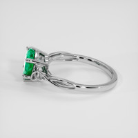 1.46 Ct. Emerald Ring, Platinum 950 4