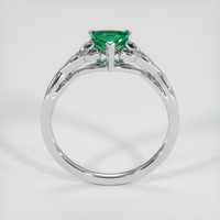 0.50 Ct. Emerald Ring, Platinum 950 3