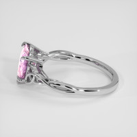 1.96 Ct. Pink Sapphire Ring, Platinum 950 4