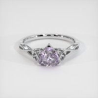 0.98 Ct. Purple Sapphire Ring, Platinum 950 1