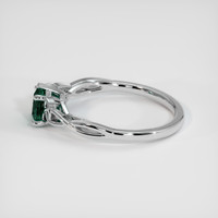 0.83 Ct. Sapphire Ring, Platinum 950 4