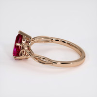 1.51 Ct. Ruby Ring, 18K Rose Gold 4