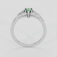 0.94 Ct. Green Sapphire Ring, Silver 3