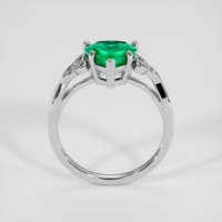 1.46 Ct. Emerald Ring, 18K White Gold 3