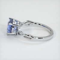 2.27 Ct. Sapphire Ring, 18K White Gold 4