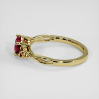 1.65 Ct. Ruby Ring, 10K Yellow Gold 4