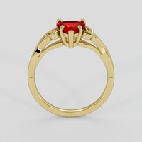1.02 Ct. Ruby Ring, 14K Yellow Gold 3