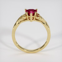 1.02 Ct. Ruby Ring, 14K Yellow Gold 3