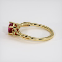 1.02 Ct. Ruby Ring, 14K Yellow Gold 4