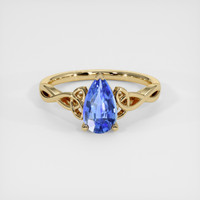 1.20 Ct. Sapphire Ring, 14K Yellow Gold 1