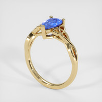 1.20 Ct. Sapphire Ring, 14K Yellow Gold 2
