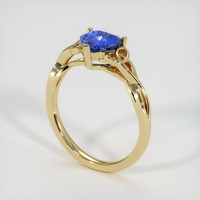 1.27 Ct. Sapphire Ring, 14K Yellow Gold 2