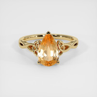 2.09 Ct. Gemstone Ring, 18K Yellow Gold 1