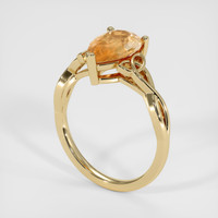 2.09 Ct. Gemstone Ring, 18K Yellow Gold 2