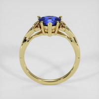 1.24 Ct. Blue Sapphire Ring, 18K Yellow Gold 3