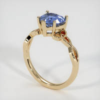 2.27 Ct. Sapphire Ring, 18K Yellow Gold 2