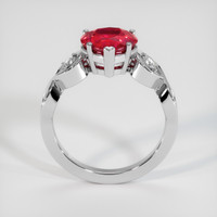 2.11 Ct. Ruby Ring, Platinum 950 3