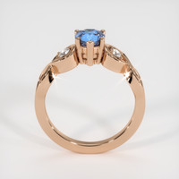 1.01 Ct. Sapphire Ring, 14K Rose Gold 3