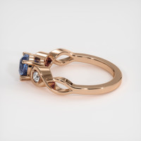 1.01 Ct. Sapphire Ring, 14K Rose Gold 4
