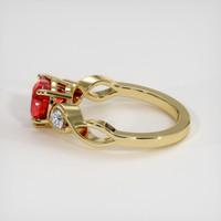 1.68 Ct. Ruby Ring, 14K Yellow Gold 4