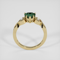 1.74 Ct. Greenish Blue Sapphire Ring, 18K Yellow Gold 3