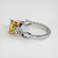 1.25 Ct. Gemstone Ring, 14K Yellow & White 4