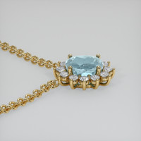 2.08 Ct. Gemstone Necklace, 18K Yellow Gold 3