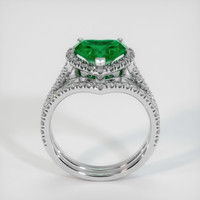 1.80 Ct. Emerald Ring, Platinum 950 3