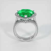 6.31 Ct. Emerald Ring, Platinum 950 3