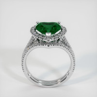 2.82 Ct. Emerald Ring, Platinum 950 3