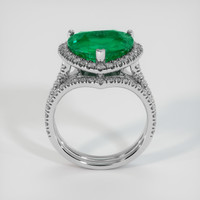 4.82 Ct. Emerald Ring, Platinum 950 3