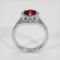 1.52 Ct. Ruby Ring, Platinum 950 3