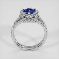 1.20 Ct. Blue Sapphire Ring, Platinum 950 3