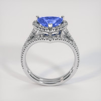 1.95 Ct. Blue Sapphire Ring, Platinum 950 3