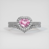 1.67 Ct. Sapphire Ring, Platinum 950 1