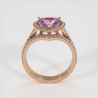 5.25 Ct. Sapphire Ring, 14K Rose Gold 3