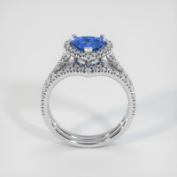 1.22 Ct. Sapphire Ring, 14K White Gold 3