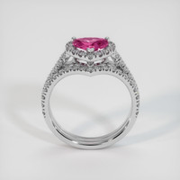 0.72 Ct. Gemstone Ring, 14K White Gold 3