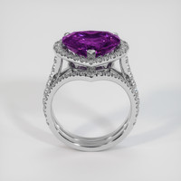 5.17 Ct. Purple Sapphire Ring, 14K White Gold 3