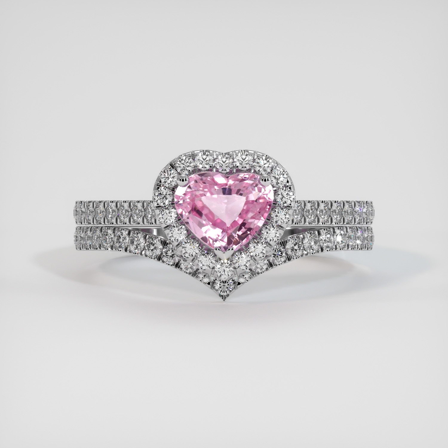 Sapphire Ring 1.67 Ct. 14K White Gold | The Natural Sapphire