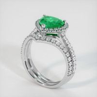 Emerald Ring 1.68 Ct., 18K White Gold Preview