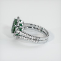 3.64 Ct. Sapphire Ring, 18K White Gold 4