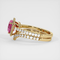 2.03 Ct. Sapphire Ring, 14K Yellow Gold 4