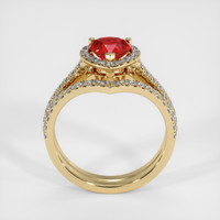 1.68 Ct. Ruby Ring, 14K Yellow Gold 3