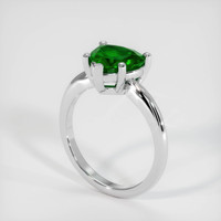 1.83 Ct. Emerald Ring, Platinum 950 2