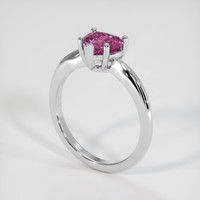 1.30 Ct. Gemstone Ring, Platinum 950 2