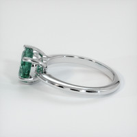 2.54 Ct. Sapphire Ring, Platinum 950 4