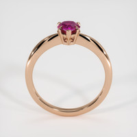 1.02 Ct. Ruby Ring, 14K Rose Gold 3