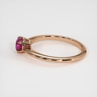 1.02 Ct. Ruby Ring, 14K Rose Gold 4