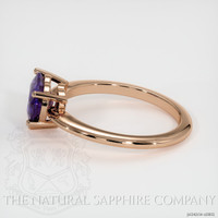 2.05 Ct. Purple Sapphire Ring, 14K Rose Gold 4